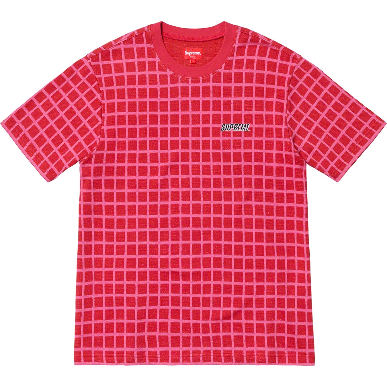 Grid Jacquard S/S Top view 5